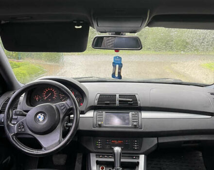 Синий БМВ Х5, объемом двигателя 3 л и пробегом 380 тыс. км за 9500 $, фото 17 на Automoto.ua