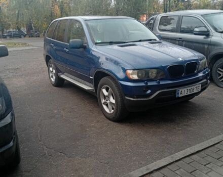 Синий БМВ Х5, объемом двигателя 0 л и пробегом 200 тыс. км за 4725 $, фото 1 на Automoto.ua