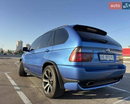 Синий БМВ Х5, объемом двигателя 4.8 л и пробегом 290 тыс. км за 12500 $, фото 4 на Automoto.ua