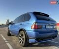Синий БМВ Х5, объемом двигателя 4.8 л и пробегом 290 тыс. км за 12500 $, фото 4 на Automoto.ua