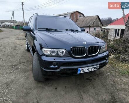 Синий БМВ Х5, объемом двигателя 3 л и пробегом 420 тыс. км за 5100 $, фото 10 на Automoto.ua