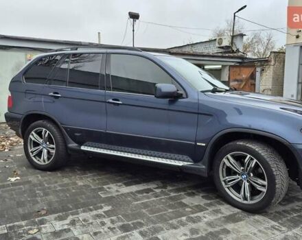 Синий БМВ Х5, объемом двигателя 4.4 л и пробегом 301 тыс. км за 8900 $, фото 4 на Automoto.ua
