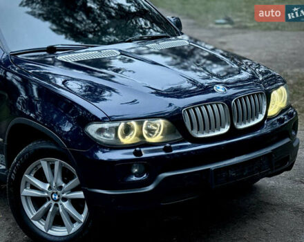 Синий БМВ Х5, объемом двигателя 3 л и пробегом 333 тыс. км за 9700 $, фото 1 на Automoto.ua