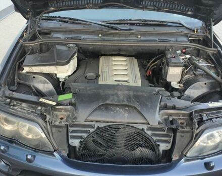 Синий БМВ Х5, объемом двигателя 3 л и пробегом 280 тыс. км за 5200 $, фото 4 на Automoto.ua