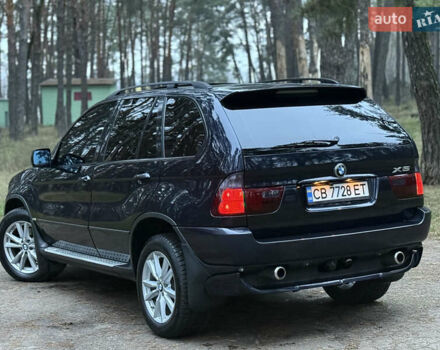 Синий БМВ Х5, объемом двигателя 3 л и пробегом 333 тыс. км за 9700 $, фото 4 на Automoto.ua