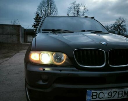 Синий БМВ Х5, объемом двигателя 3 л и пробегом 420 тыс. км за 5100 $, фото 7 на Automoto.ua