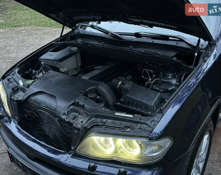 Синий БМВ Х5, объемом двигателя 3 л и пробегом 333 тыс. км за 9700 $, фото 45 на Automoto.ua