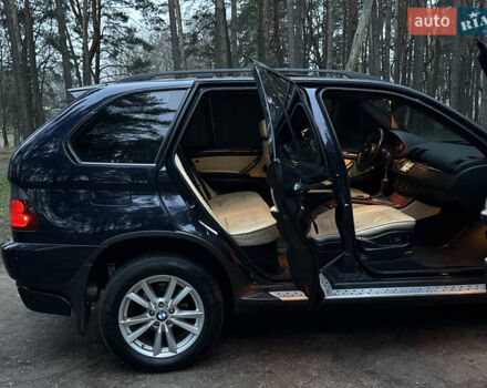 Синий БМВ Х5, объемом двигателя 3 л и пробегом 333 тыс. км за 9700 $, фото 20 на Automoto.ua