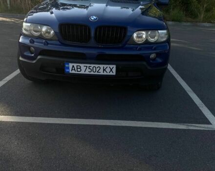 Синий БМВ Х5, объемом двигателя 3 л и пробегом 368 тыс. км за 10700 $, фото 5 на Automoto.ua