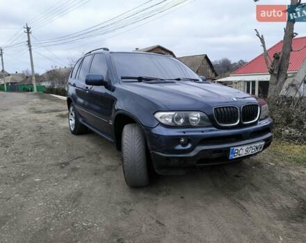 Синий БМВ Х5, объемом двигателя 3 л и пробегом 420 тыс. км за 5100 $, фото 12 на Automoto.ua