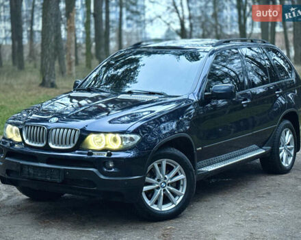 Синий БМВ Х5, объемом двигателя 3 л и пробегом 333 тыс. км за 9700 $, фото 6 на Automoto.ua