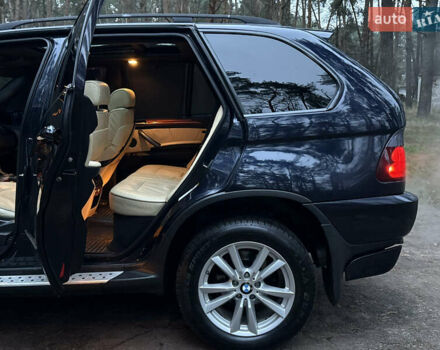 Синий БМВ Х5, объемом двигателя 3 л и пробегом 333 тыс. км за 9700 $, фото 27 на Automoto.ua