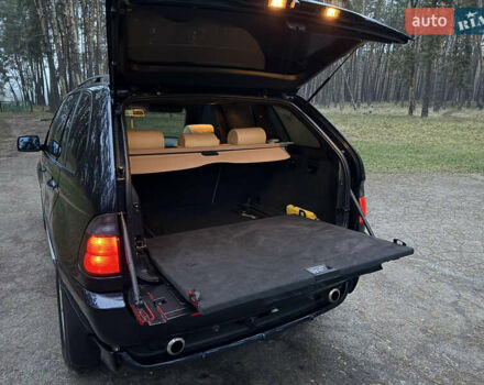 Синий БМВ Х5, объемом двигателя 3 л и пробегом 333 тыс. км за 9700 $, фото 37 на Automoto.ua