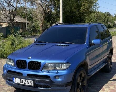 Синій БМВ Х5, об'ємом двигуна 3 л та пробігом 325 тис. км за 4100 $, фото 5 на Automoto.ua