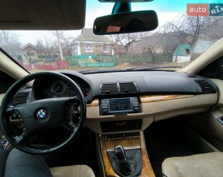 Синий БМВ Х5, объемом двигателя 3 л и пробегом 420 тыс. км за 5100 $, фото 9 на Automoto.ua