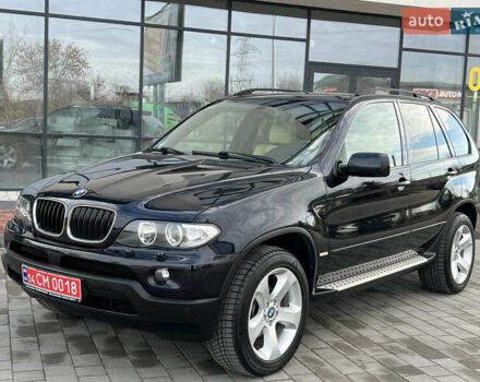 Синій БМВ Х5, об'ємом двигуна 3 л та пробігом 221 тис. км за 19300 $, фото 1 на Automoto.ua