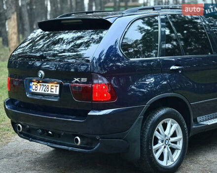 Синий БМВ Х5, объемом двигателя 3 л и пробегом 333 тыс. км за 9700 $, фото 3 на Automoto.ua