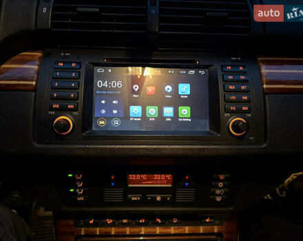 Синий БМВ Х5, объемом двигателя 3 л и пробегом 333 тыс. км за 9700 $, фото 44 на Automoto.ua