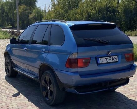 Синій БМВ Х5, об'ємом двигуна 3 л та пробігом 325 тис. км за 4100 $, фото 3 на Automoto.ua