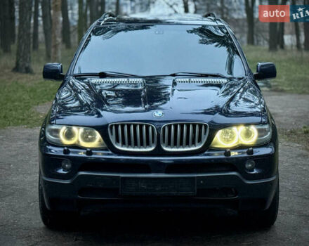 Синий БМВ Х5, объемом двигателя 3 л и пробегом 333 тыс. км за 9700 $, фото 8 на Automoto.ua