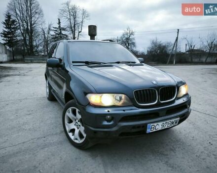 Синий БМВ Х5, объемом двигателя 3 л и пробегом 420 тыс. км за 5100 $, фото 8 на Automoto.ua
