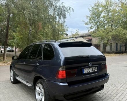 Синий БМВ Х5, объемом двигателя 3 л и пробегом 300 тыс. км за 5500 $, фото 5 на Automoto.ua
