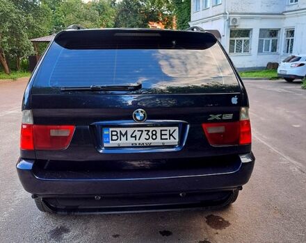 Синий БМВ Х5, объемом двигателя 3 л и пробегом 343 тыс. км за 12300 $, фото 4 на Automoto.ua