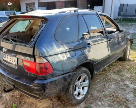 Синій БМВ Х5, об'ємом двигуна 3 л та пробігом 175 тис. км за 1500 $, фото 1 на Automoto.ua