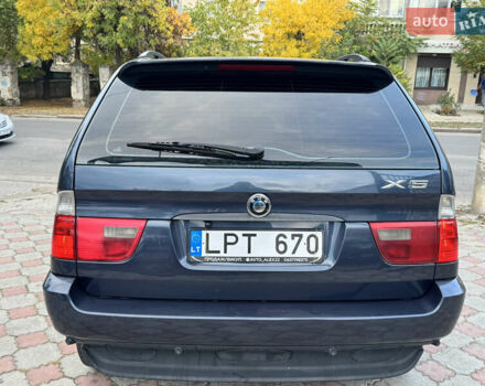 Синій БМВ Х5, об'ємом двигуна 3 л та пробігом 340 тис. км за 6299 $, фото 5 на Automoto.ua