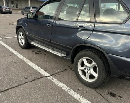Синій БМВ Х5, об'ємом двигуна 3 л та пробігом 271 тис. км за 5400 $, фото 4 на Automoto.ua