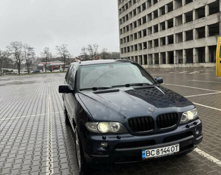 Синий БМВ Х5, объемом двигателя 2.99 л и пробегом 293 тыс. км за 11500 $, фото 2 на Automoto.ua