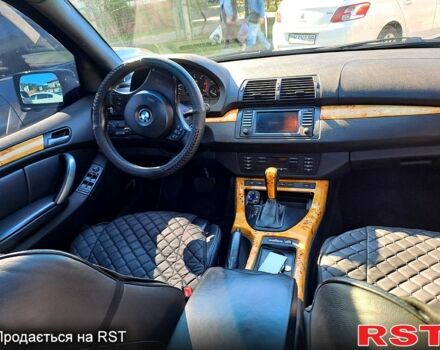 Синий БМВ Х5, объемом двигателя 3 л и пробегом 343 тыс. км за 12300 $, фото 11 на Automoto.ua