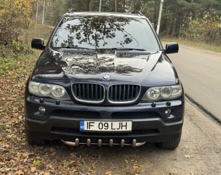Синий БМВ Х5, объемом двигателя 3 л и пробегом 230 тыс. км за 4600 $, фото 3 на Automoto.ua