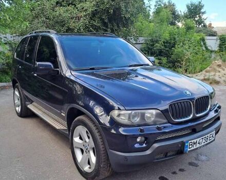 Синий БМВ Х5, объемом двигателя 2.99 л и пробегом 343 тыс. км за 12300 $, фото 1 на Automoto.ua