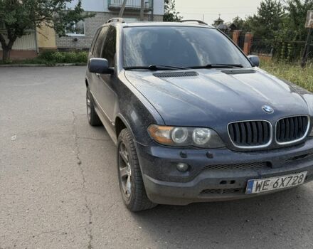 Синій БМВ Х5, об'ємом двигуна 3 л та пробігом 171 тис. км за 6000 $, фото 10 на Automoto.ua