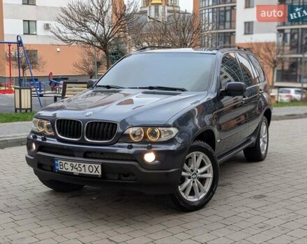 Синій БМВ Х5, об'ємом двигуна 3 л та пробігом 362 тис. км за 12700 $, фото 1 на Automoto.ua