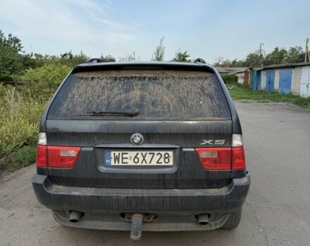 Синій БМВ Х5, об'ємом двигуна 3 л та пробігом 171 тис. км за 6000 $, фото 1 на Automoto.ua