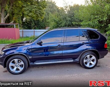 Синий БМВ Х5, объемом двигателя 3 л и пробегом 343 тыс. км за 12300 $, фото 8 на Automoto.ua