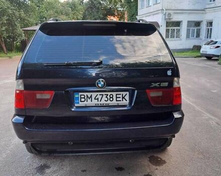 Синий БМВ Х5, объемом двигателя 2.99 л и пробегом 343 тыс. км за 12300 $, фото 2 на Automoto.ua
