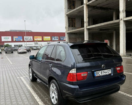 Синий БМВ Х5, объемом двигателя 2.99 л и пробегом 293 тыс. км за 11500 $, фото 4 на Automoto.ua