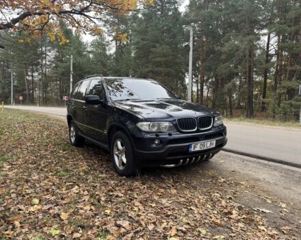 Синий БМВ Х5, объемом двигателя 3 л и пробегом 230 тыс. км за 4600 $, фото 2 на Automoto.ua