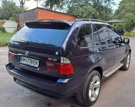 Синий БМВ Х5, объемом двигателя 2.99 л и пробегом 343 тыс. км за 12300 $, фото 6 на Automoto.ua