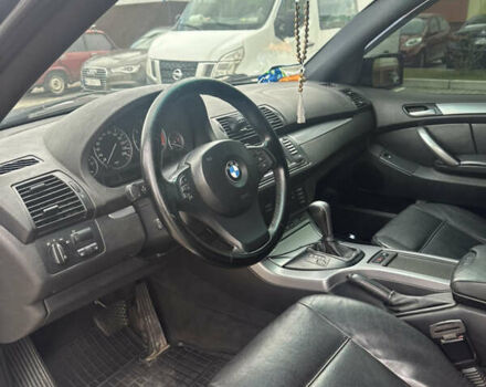 Синий БМВ Х5, объемом двигателя 3 л и пробегом 122 тыс. км за 13500 $, фото 2 на Automoto.ua