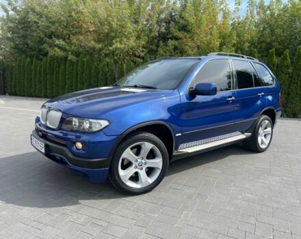 Синій БМВ Х5, об'ємом двигуна 3 л та пробігом 316 тис. км за 11500 $, фото 3 на Automoto.ua