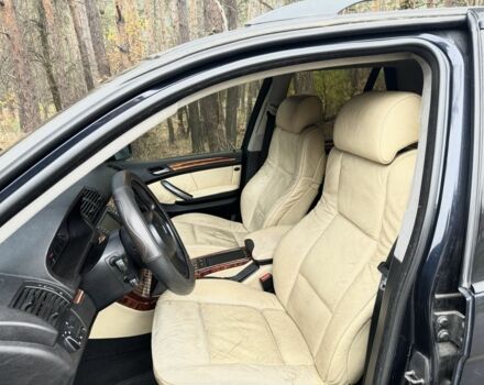 Синий БМВ Х5, объемом двигателя 3 л и пробегом 230 тыс. км за 4600 $, фото 5 на Automoto.ua