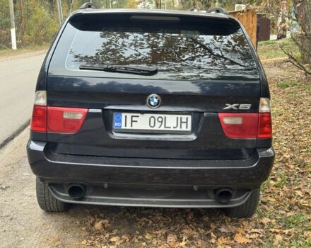 Синий БМВ Х5, объемом двигателя 3 л и пробегом 230 тыс. км за 4600 $, фото 4 на Automoto.ua