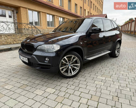 Синий БМВ Х5, объемом двигателя 3 л и пробегом 267 тыс. км за 13999 $, фото 1 на Automoto.ua