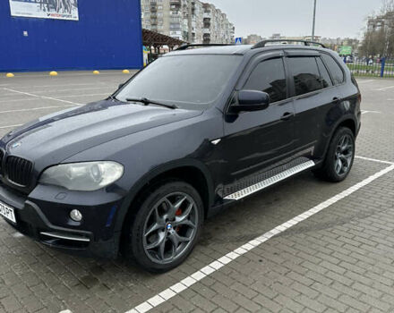 Синий БМВ Х5, объемом двигателя 3 л и пробегом 372 тыс. км за 9000 $, фото 4 на Automoto.ua