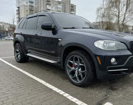Синий БМВ Х5, объемом двигателя 3 л и пробегом 372 тыс. км за 9000 $, фото 3 на Automoto.ua