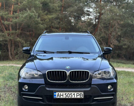 Синий БМВ Х5, объемом двигателя 3 л и пробегом 300 тыс. км за 12900 $, фото 2 на Automoto.ua